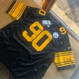 TJ WATT STEELERS jersey #90